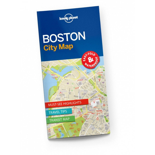 Lonely Planet Boston kaupunkikartta