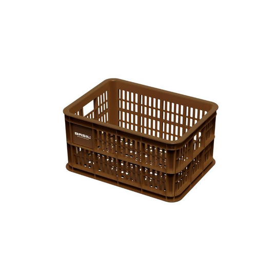 Basil polkupyörän kori Crate S ruskea