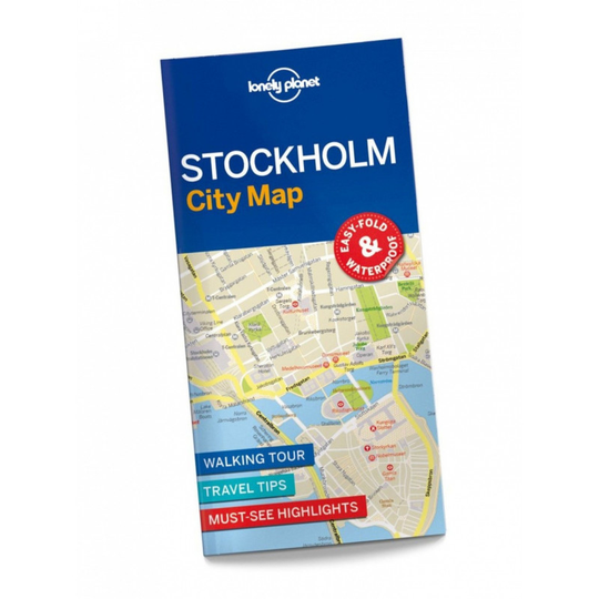 Lonely Planet Tukholma kaupunkikartta