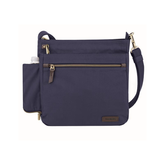 Travelon Anti-Theft Courier N/S Crossbody turvalaukku navy
