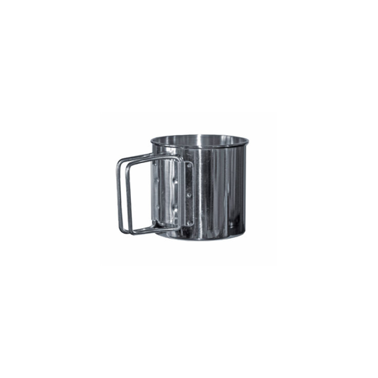Basic Nature muki taitettavilla kahvoilla 0,35L, ruostumaton teräs