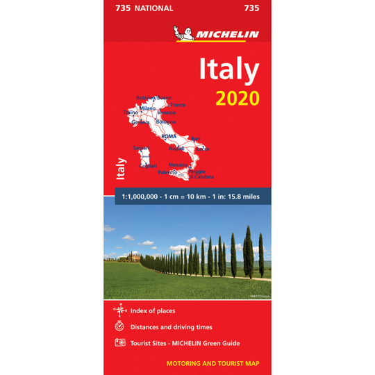 Michelin Italia tiekartta 2020
