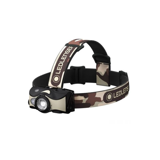 Ledlenser MH8 otsalamppu, camo