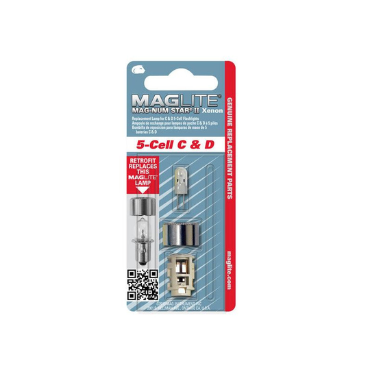 Maglite 5C/D Magnum Star II XENON, varapolttimo