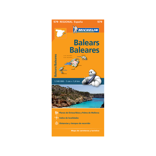 Michelin Baleaarit tiekartta