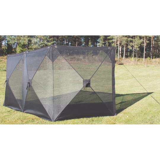 WeCamp Popup tuulisuoja 3 osainen