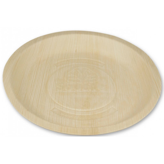 EcoSouLife lautanen 20cm, palmun lehti, 12kpl paketti