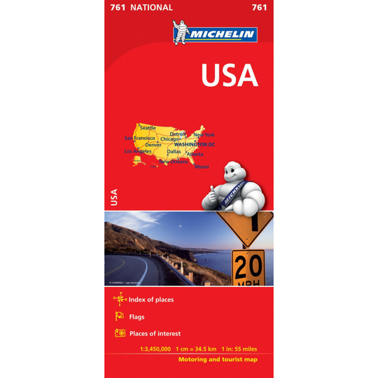 Michelin USA kartta