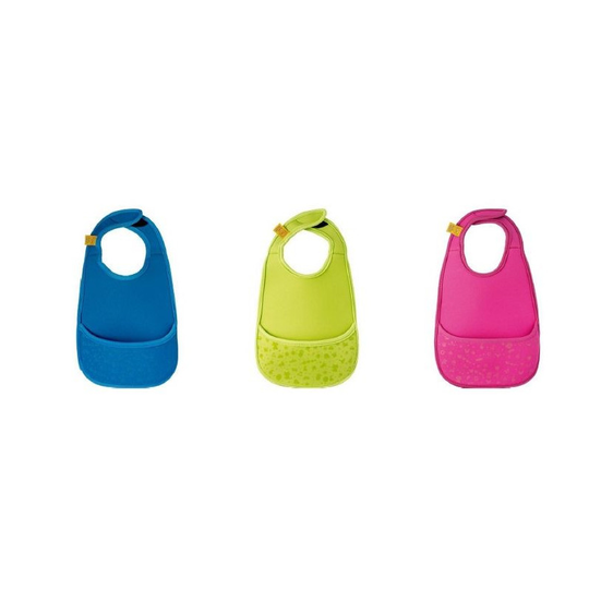Go Travel Neoprene Bib ruokalappu, useita värejä