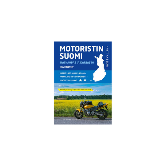 Karttakeskus Motoristin Suomi Matkaopas ja kartasto