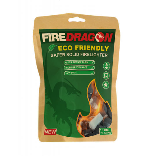 Firedragon Solid Fuel Pouch sytytyspala, polttoaine 12kpl