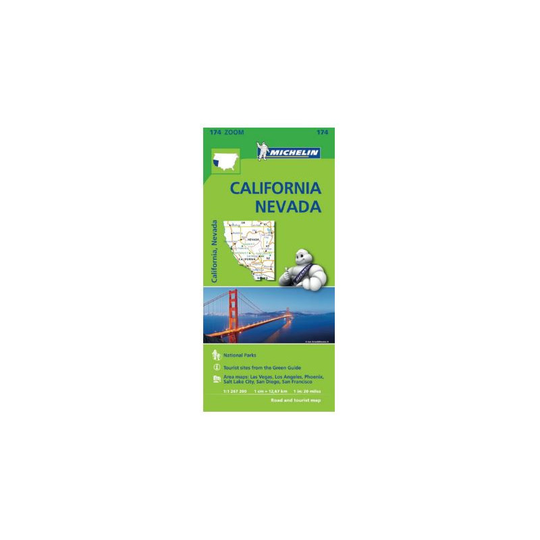 Michelin California - Nevada (scale 1/ 1267 000)