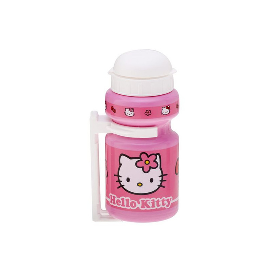 Hello Kitty juomapullo, 300ml pyöräkiinnityksellä