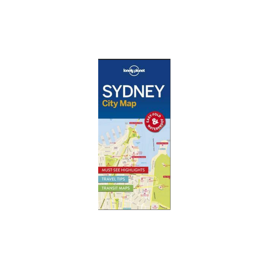 Lonely Planet Sydney kaupunkikartta