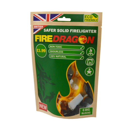 Firedragon Solid Fuel Pouch sytytyspala, polttoaine 6kpl