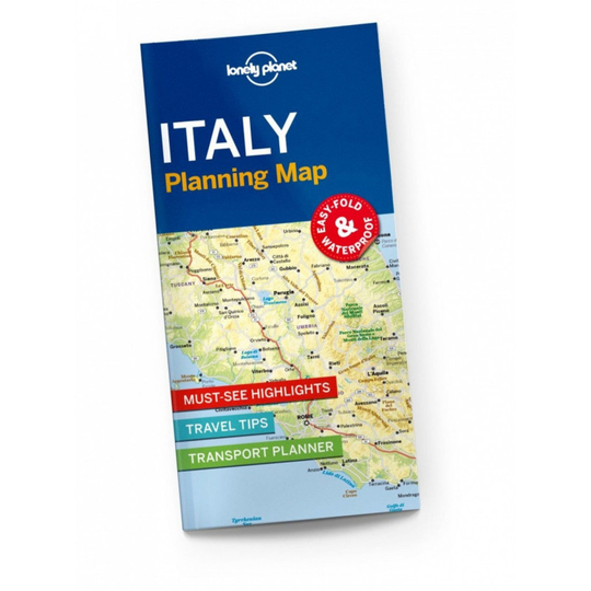 Lonely Planet Italia suunnittelukartta
