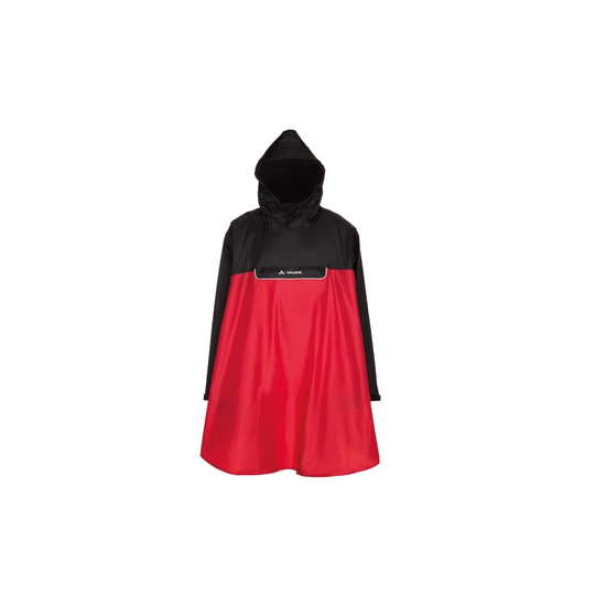 Vaude VALERO PONCHO punainen