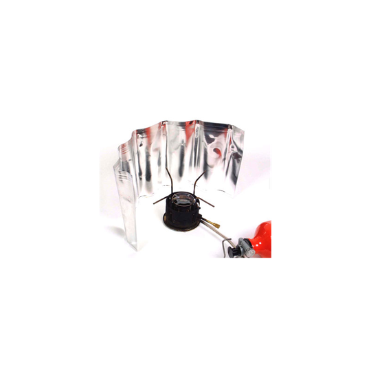 BasicNature alumiininen roll-up tuulensuoja retkikeittimille 18cm