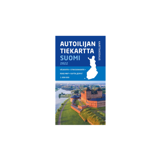 Karttakeskus Autoilijan Tiekartta Suomi 2022