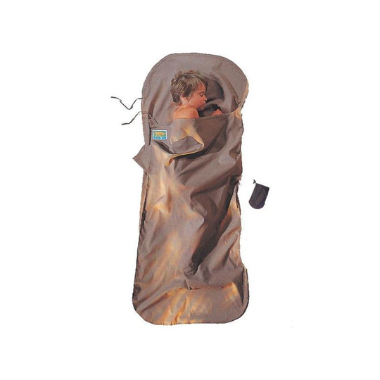 Cocoon KidSack Cotton Khaki puuvilla matkalakana