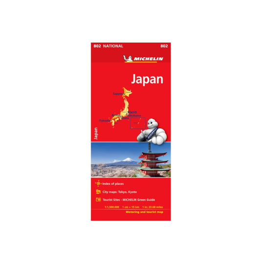 Michelin Japani tiekartta