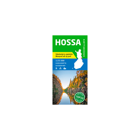 Hossa 1:25 000, ulkoilukartta 2017