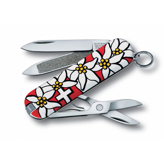 Victorinox Classic Edelweiss blisterissä