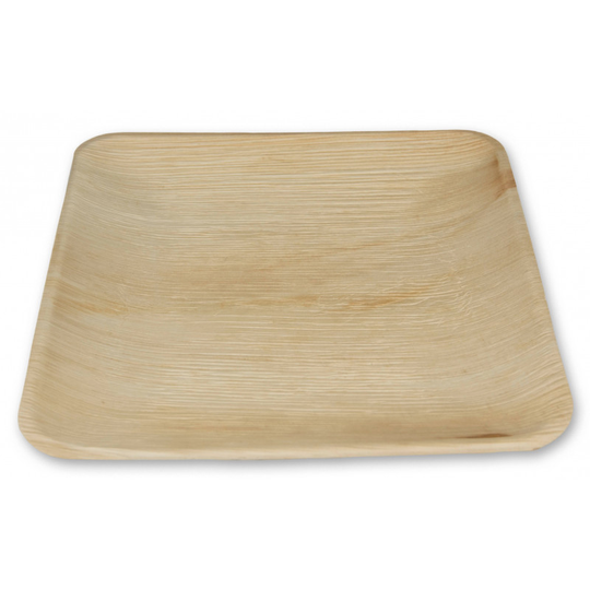 EcoSouLife lautanen 25x25cm 5 kpl palmun lehti