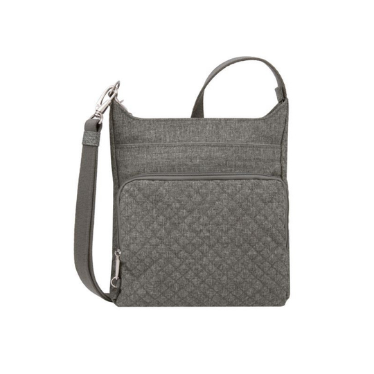 Travelon Anti-Theft Boho N/S turvaolkalaukku, harmaa