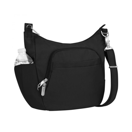 Travelon Anti-Theft Classic Bucket turvaolkalaukku, musta