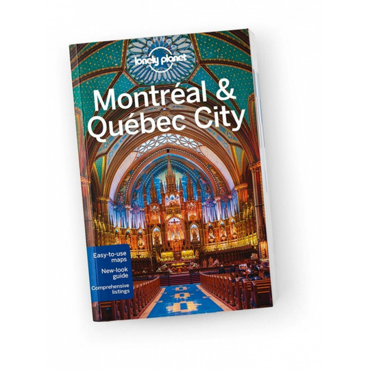 Lonely Planet Montreal & Quebec kaupunkiopas