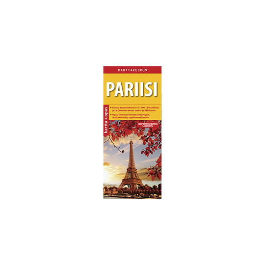 Karttakeskus Pariisi kartta ja opas
